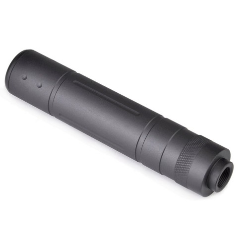 METAL TYPE D SILENCER 155X31 VERSION BLACK (ME2013-B)