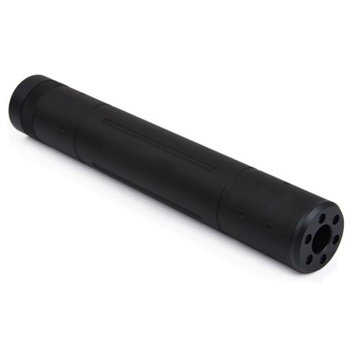 METAL TYPE D SILENCER 195X31 VERSION BLACK (ME2012-B)