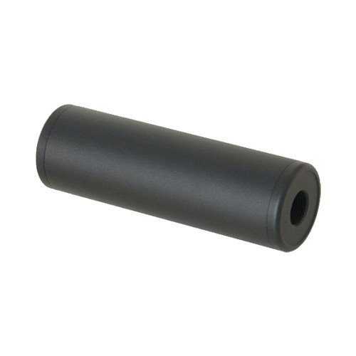 METAL SILENZIATORE SMOOTH STYLE VERSIONE 130X32 NERO (ME2021-B)