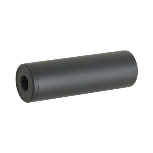 METAL SILENZIATORE SMOOTH STYLE VERSIONE 130X32 NERO (ME2021-B)