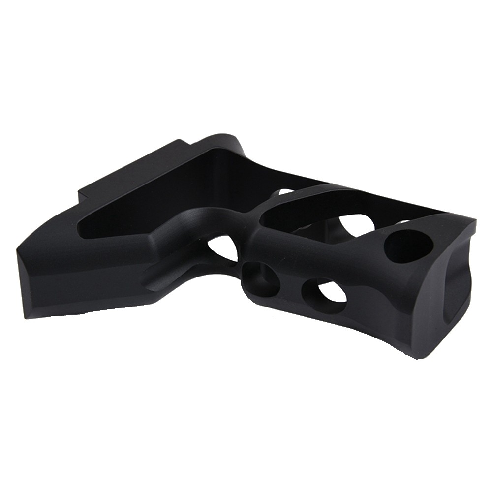 METAL LONG ANGLED GRIP FOR 20mm RAILS BLACK (ME6005-B)