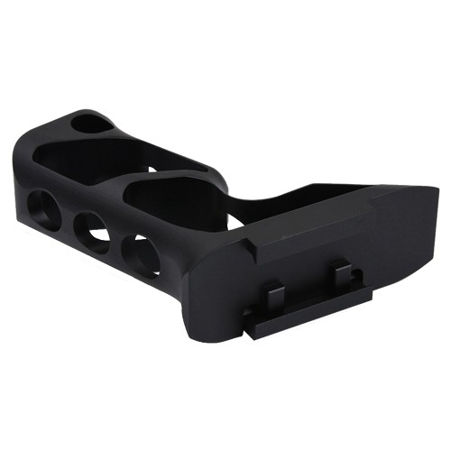 METAL LONG ANGLED GRIP FOR 20mm RAILS BLACK (ME6005-B)