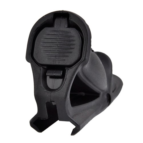 KIT ANGLED FOREGRIP AND THUMB STOP KIT FOR 20MM RAILS BLACK (MP3075-B)