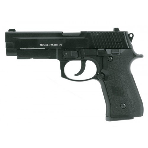 HFC BLOWBACK GAS PISTOL BLACK (HG 170)