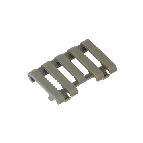 MP 5 SLOT RAIL COVER WITH WIRE LOOM DARK EARTH (MP2007-T)