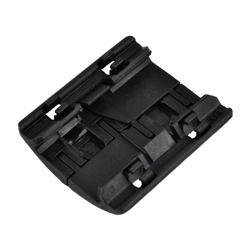 MP RAIL COVER FOR 20mm RAILS 16 PIECES SET BLACK (MP2066-B)