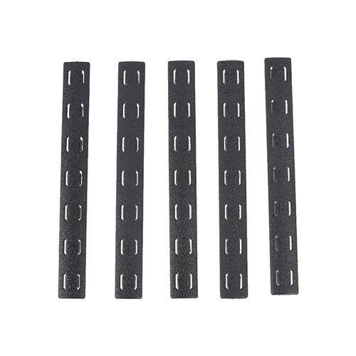 MP RAIL PANEL FOR M-LOK 5 PIECES SET BLACK (MP2014-B)