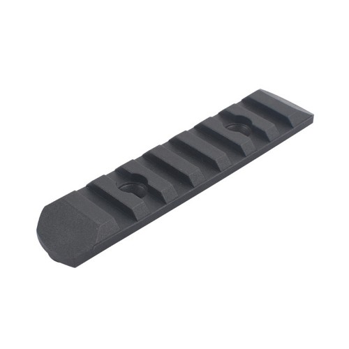 MP SET 5 SLITTE 20mm IN POLIMERO PER KEYMOD E M-LOK NERO (MP2013-B)