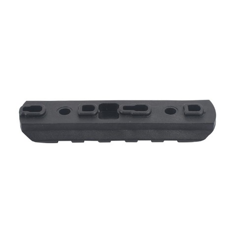 MP POLYMER 20MM RAILS FOR M-LOK AND KEYMOD 6 PIECES SET BLACK (MP2013-B)