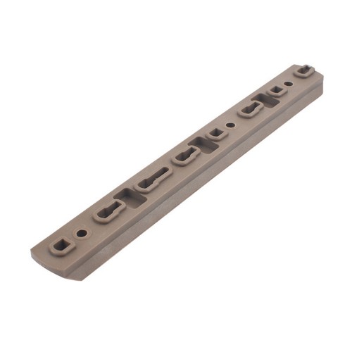 MP POLYMER 20MM RAILS FOR M-LOK AND KEYMOD 6 PIECES SET DARK EARTH (MP2013-T)