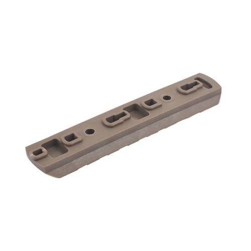 MP POLYMER 20MM RAILS FOR M-LOK AND KEYMOD 6 PIECES SET DARK EARTH (MP2013-T)