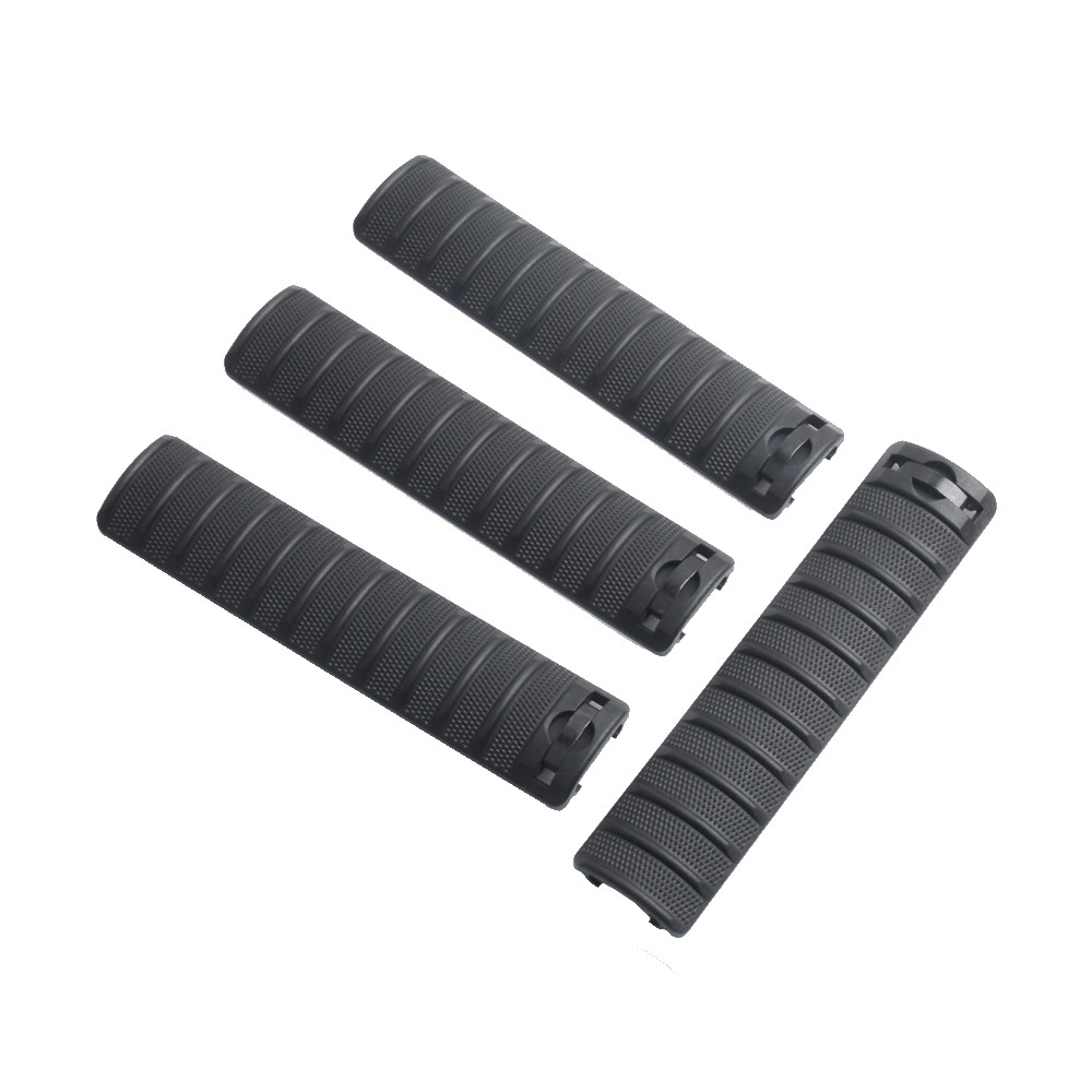 MP SET 4 COPRI SLITTA PER SLITTE 20mm NERO (MP2015-B)