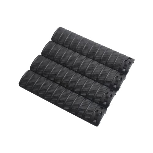 MP 4x RAIL COVERS SET FOR 20mm RAILS BLACK (MP2015-B)