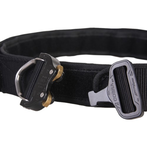 EMERSONGEAR COBRA 1.75-2INCH ONE-PCS COMBAT BELT BLACK LARGE SIZE (EMB9342BK)