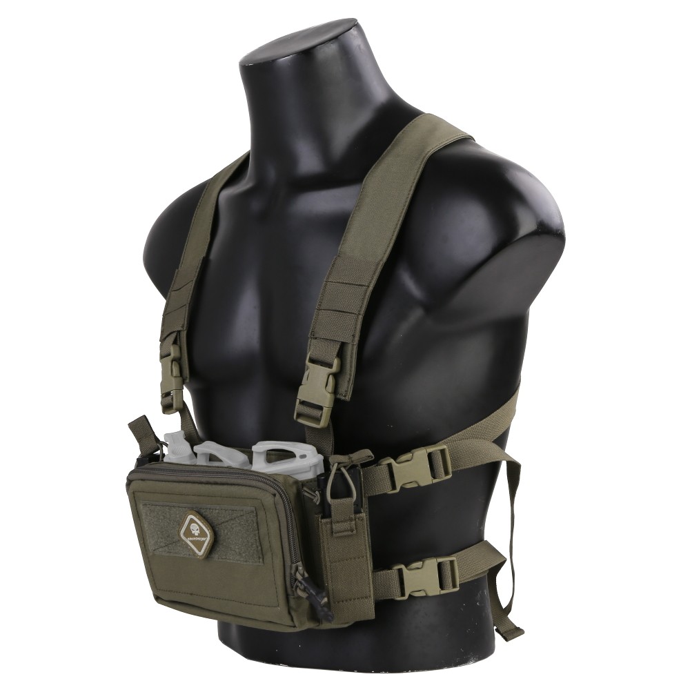 EMERSONGEAR MICRO CHEST RIG RANGER GREEN (EM9557RG) Jolly Softair