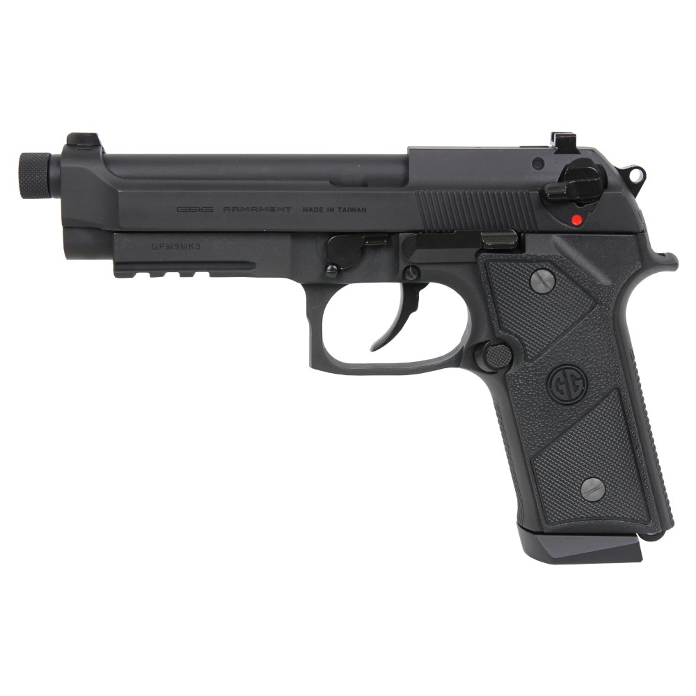 G&G GAS PISTOL GPM9 MK3 BLACK (GG-M92-MK3) G&G GAS PISTOL GPM9 MK3 BLACK (GG-M92-MK3)