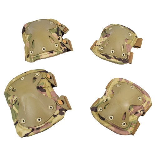 WOSPORT KNEE PADS AND ELBOW PADS MULTICAM (EX-PA3MC)