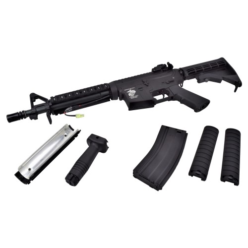 D|BOYS ELECTRIC RIFLE M4 RIS METAL BODY BLACK (5781M)