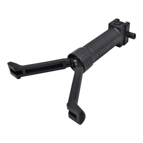 D|BOYS GRIP WITH EXTENSIBLE  BIPOD BLACK (DB027)