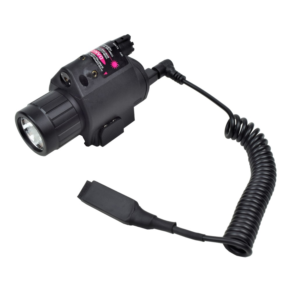 DBOYS LED FLASHLIGHT AND LASER BEAM BLACK (DB058) Jolly Softair