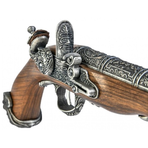 HFC FLINTLOCK CO2 PISTOL SILVER (HG 502SIL-CO2)