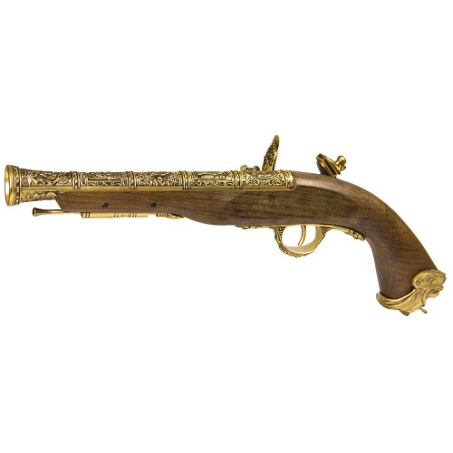 HFC PISTOLA A CO2 FLINTLOCK GOLD (HG 502GOLD-CO2)