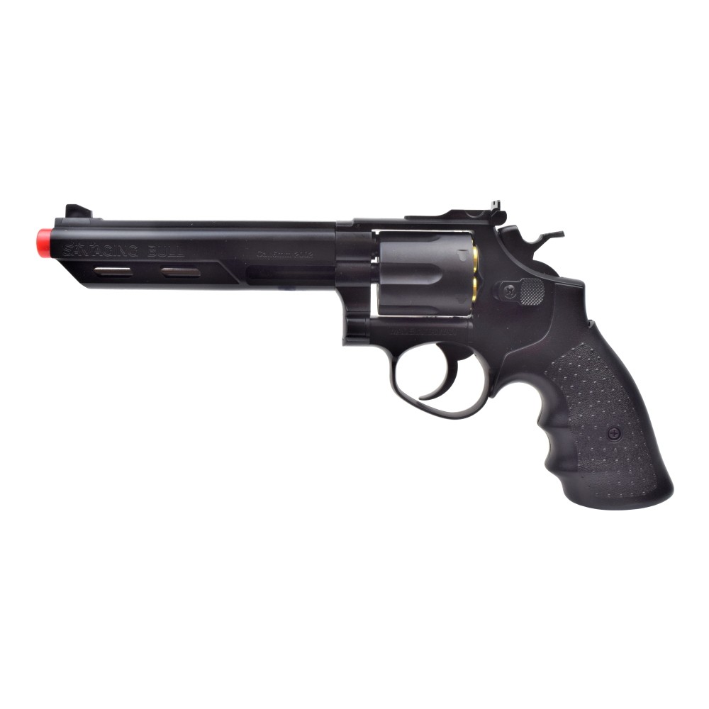 HFC REVOLVER A GAS 6" NERO  (HG 133B)