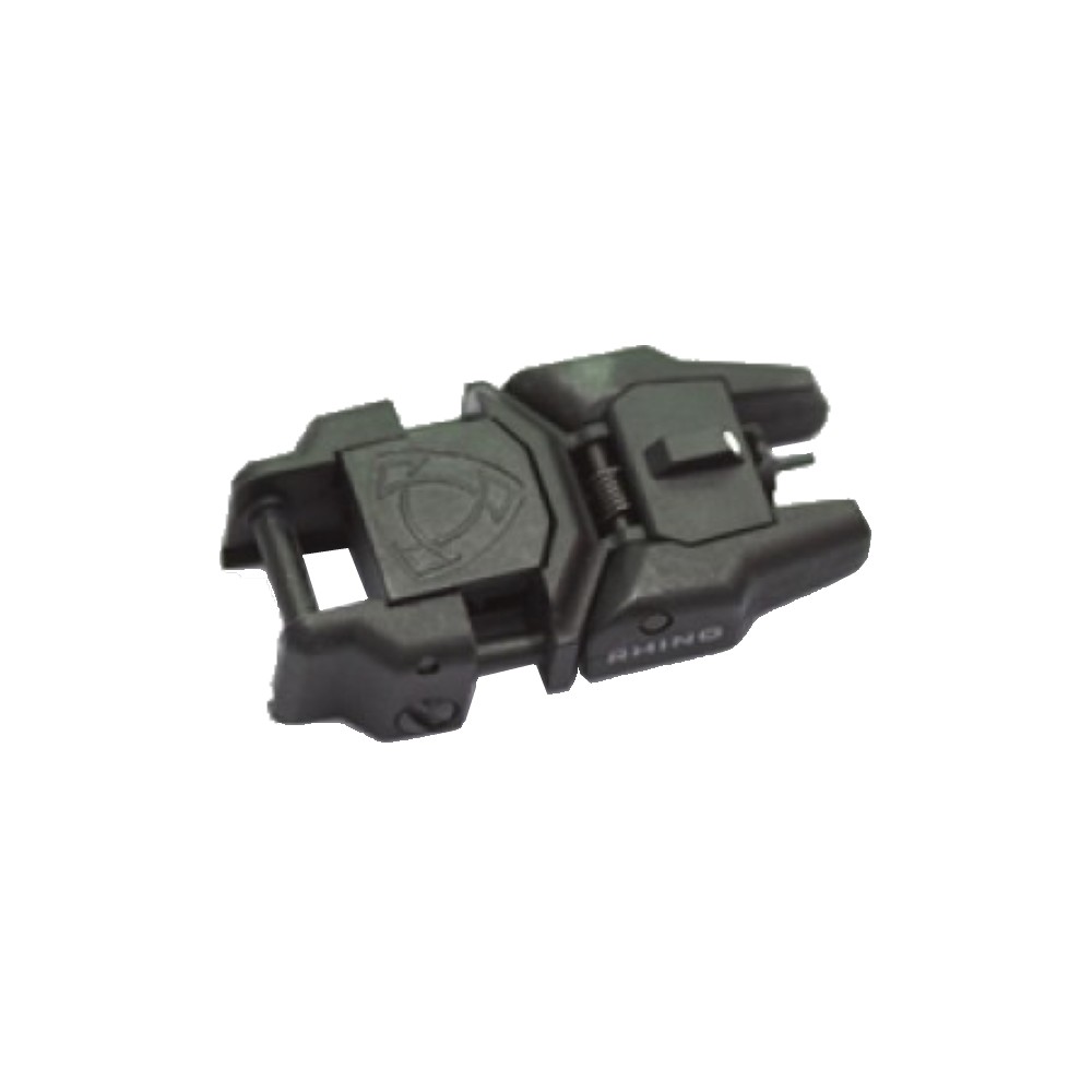 APS TACCA DI MIRA FLIP-UP FRONTALE RHINO NERA (APS-GG038B)