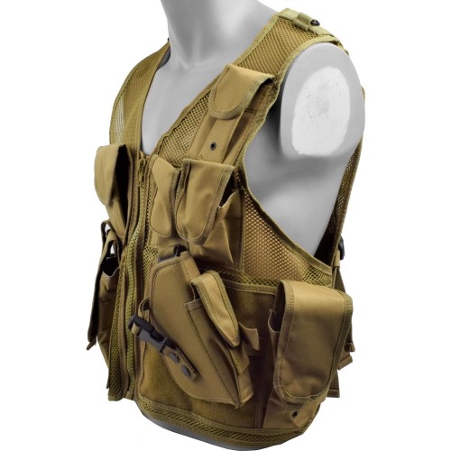 ROYAL TACTICAL VEST TAN (06557TAN)