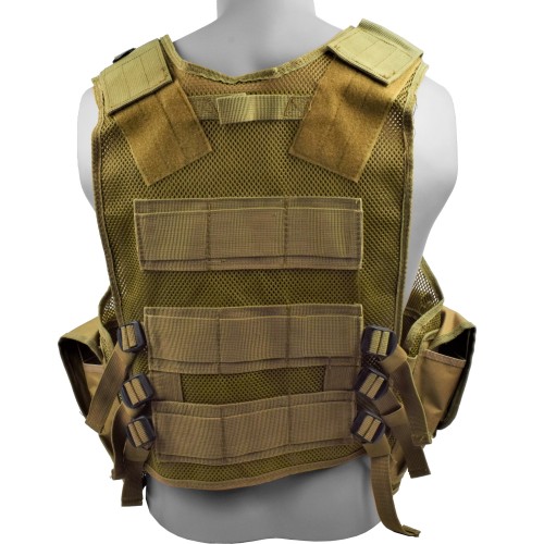 ROYAL TACTICAL VEST TAN (06557TAN)