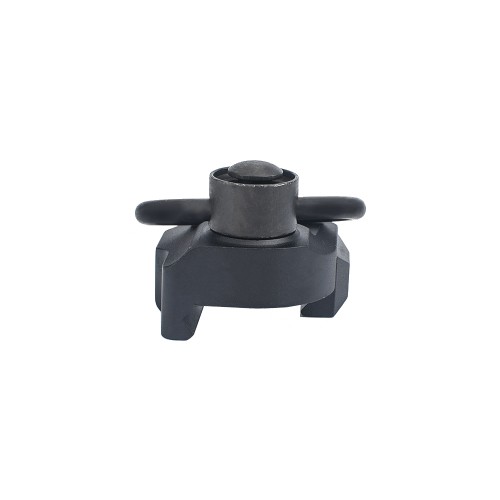 METAL QD SLING SWIVEL WITH MOUNT FOR 20mm RAILS BLACK (ME4018-B)