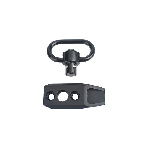 METAL QD SLING SWIVEL WITH MOUNT FOR KEYMOD BLACK (ME4034-B)