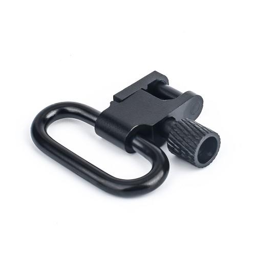 METAL SLING SWIVEL WITH SCREW MOUNT BLACK (ME4001-B)