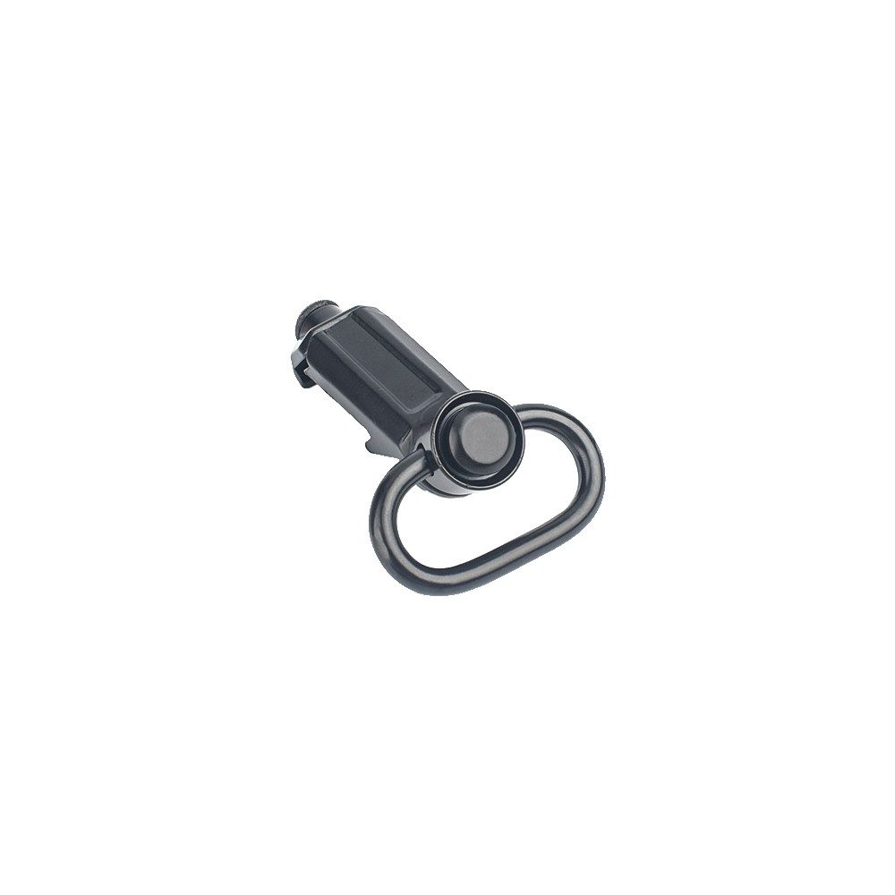 METAL GANCIO CINGHIA QD CON ATTACCO PER SLITTE 20MM NERO (ME4011-B)