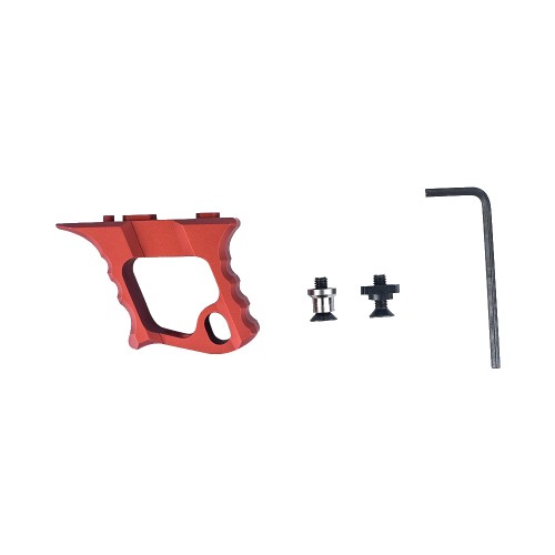 METAL HAND STOP FOR KEYMOD/M-LOK SYSTEMS RED (ME6086-RED)