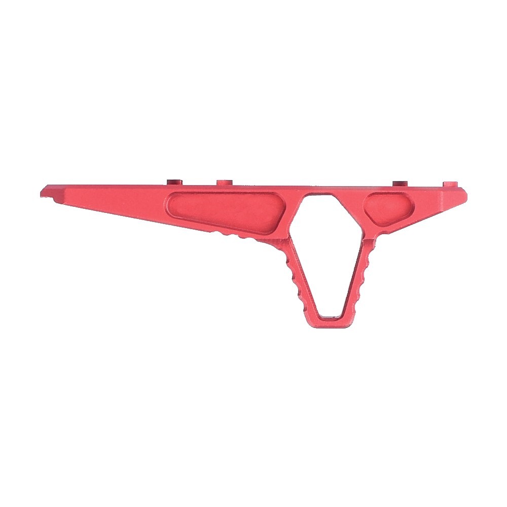 METAL HAND-STOP PER KEYMOD/M-LOK ROSSO (ME6087-RED)