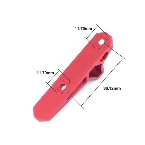 METAL HAND-STOP FOR KEYMOD/M-LOK RED (ME6087-RED)