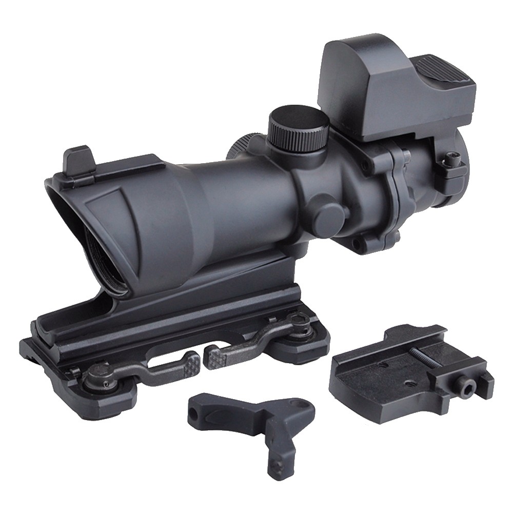 AIM-O OTTICA ACOG 4X32 CON MINI RED DOT NERO (AO5316-B)