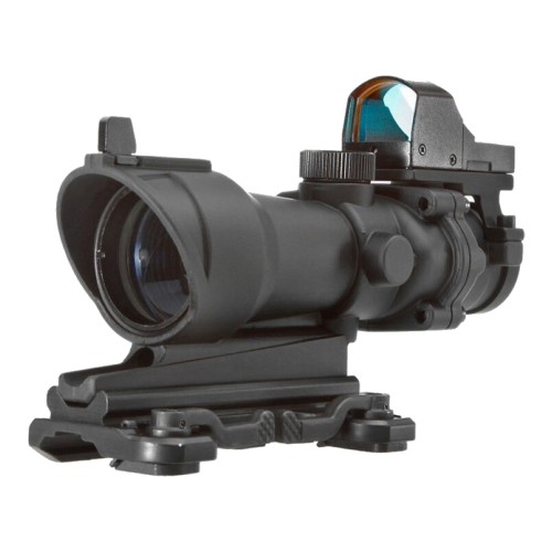 AIM-O OTTICA ACOG 4X32 CON MINI RED DOT NERO (AO5316-B)