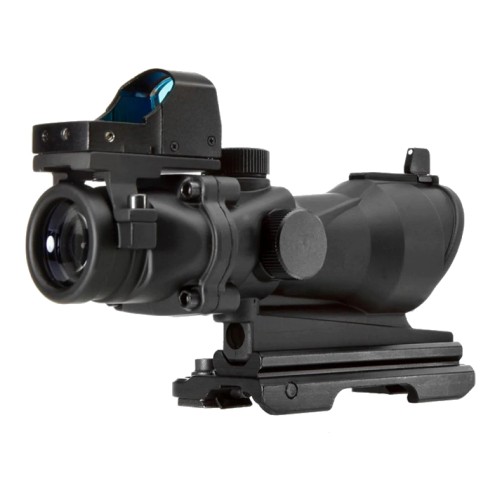 AIM-O OTTICA ACOG 4X32 CON MINI RED DOT NERO (AO5316-B)