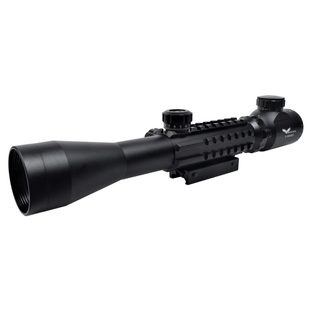 JS-TACTICAL OTTICA LENTE 40MM ZOOM 3X-9X (JS-3-9X40RAIL)