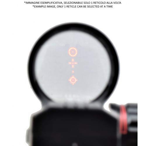 JS-TACTICAL MULTI-RETICLE RED DOT BLACK (JS-HD110)