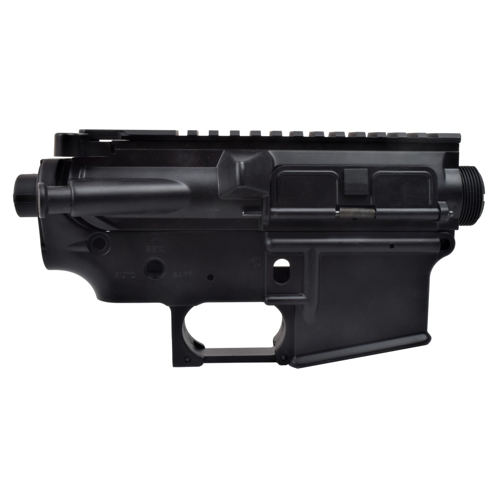 J.G. WORKS POLYMER UPPER AND LOWER RECEIVER FOR M4 SERIES BLACK (B-X041B)