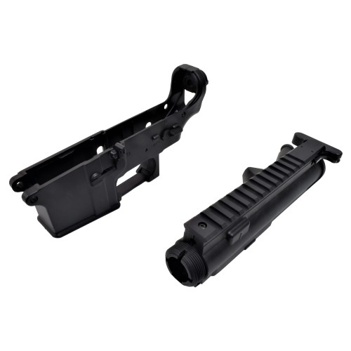 J.G. WORKS POLYMER UPPER AND LOWER RECEIVER FOR M4 SERIES BLACK (B-X041B)