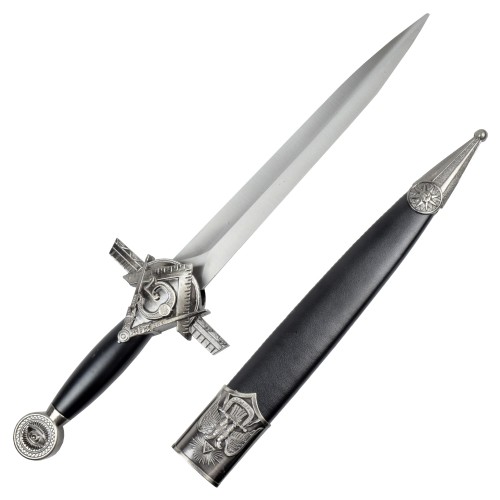 ORNAMENTAL MASONIC DAGGER (ZS214-1)