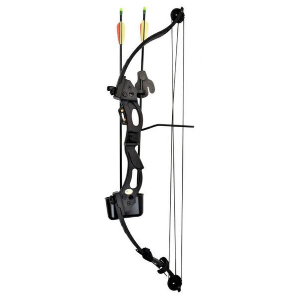 EK ARCHERY ARCO COMPOUND PER RAGAZZI KIRUPIRA 15-20 LIBBRE VERSIONE NERA (CO 013B)