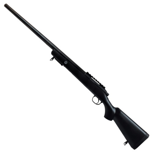 WELL SNIPER SPRING POWERED RIFLE BLACK (MB03B)