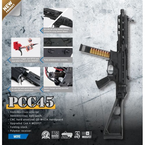 G&G ELECTRIC RIFLE PCC45 (GG-PCC45)