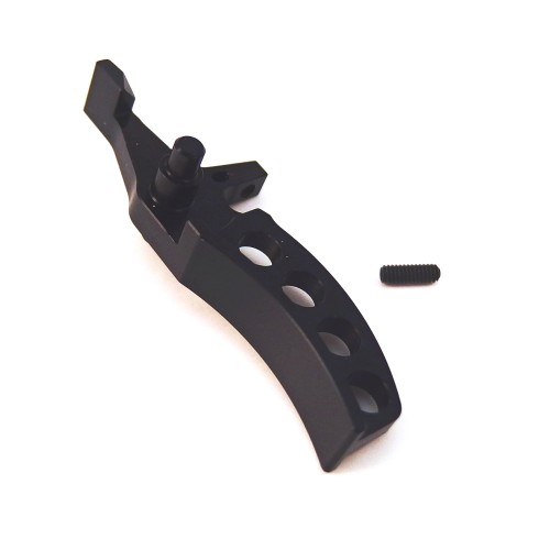 LEVIATHAN CURVED CNC TRIGGER FOR M4 SERIES BLACK (JT-CUR-BK)