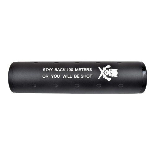 CYMA SKULL SILENCER 130mm X 30mm (HY-152)